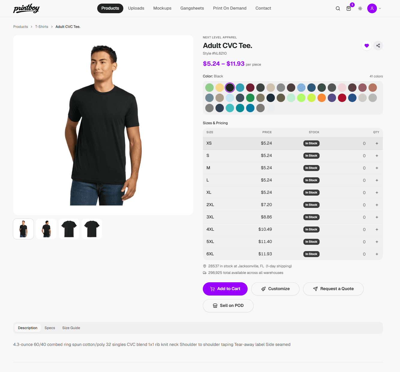 Storefront Preview